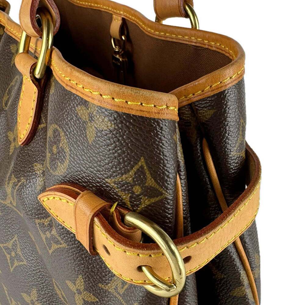 LOUIS VUITTON Brown Monogram Canvas Shoulder Bag - Picture 7 of 12